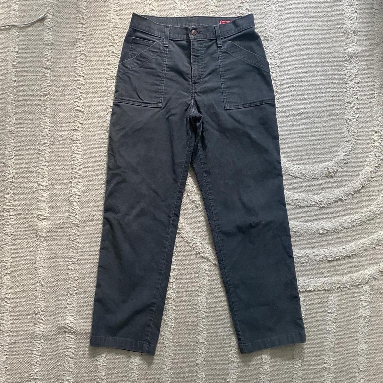 Levi’s corduroy grey work pants / camp... - Depop