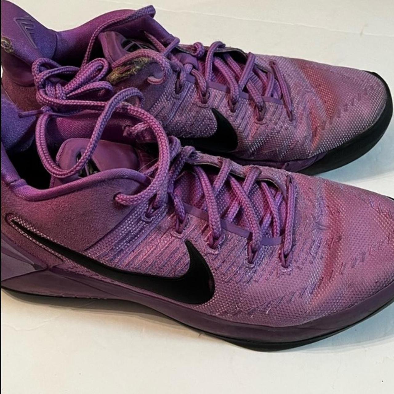 Nike Kobe Purple Black Stardust A.D. EP GOAT Sz 10... - Depop