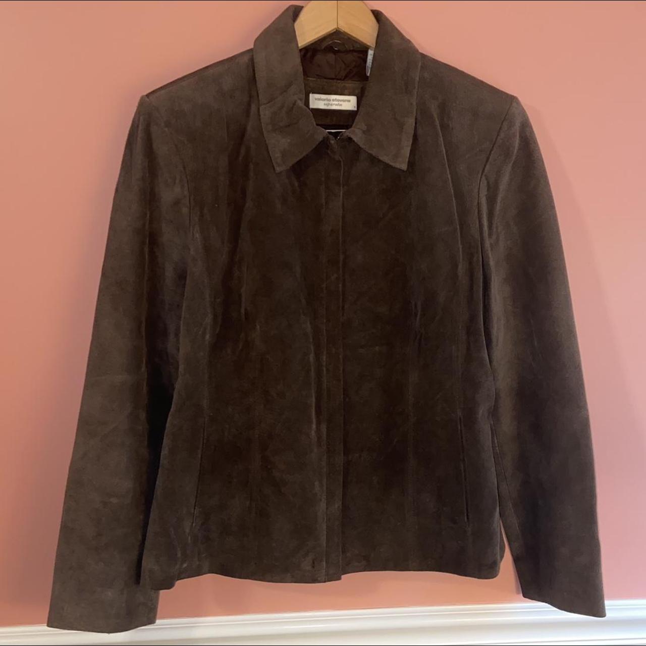 Valerie stevens suede on sale jacket