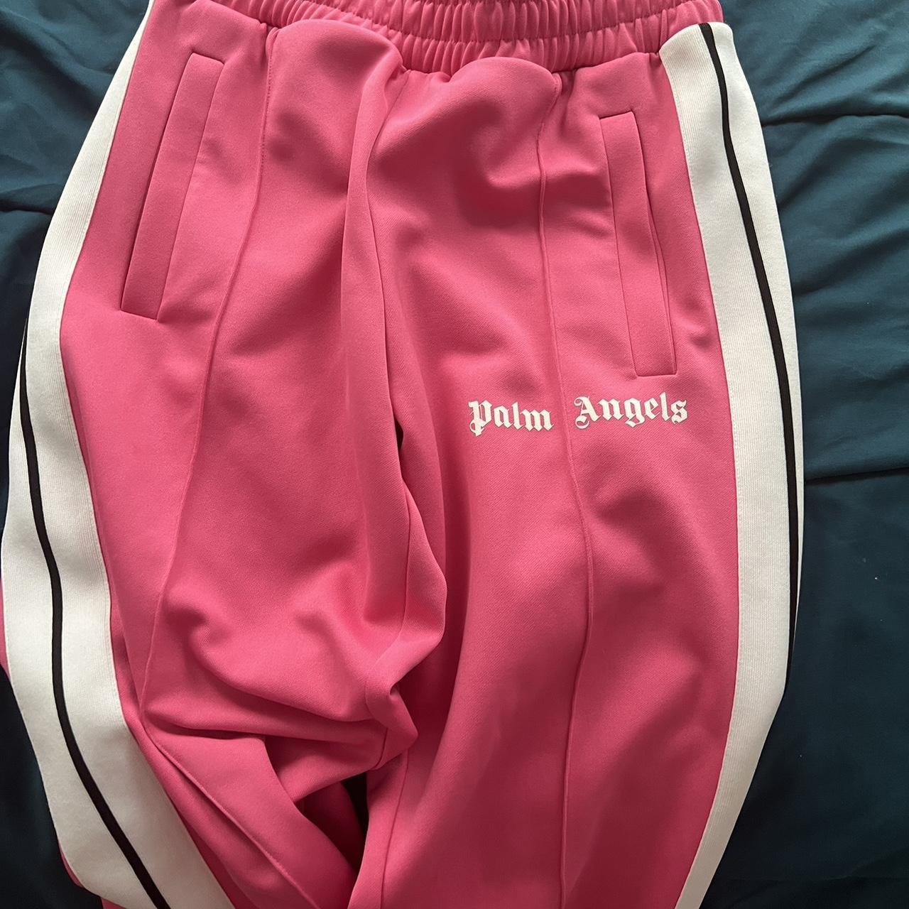 Palm Angels Logo Track Pants in Pink | Lyst