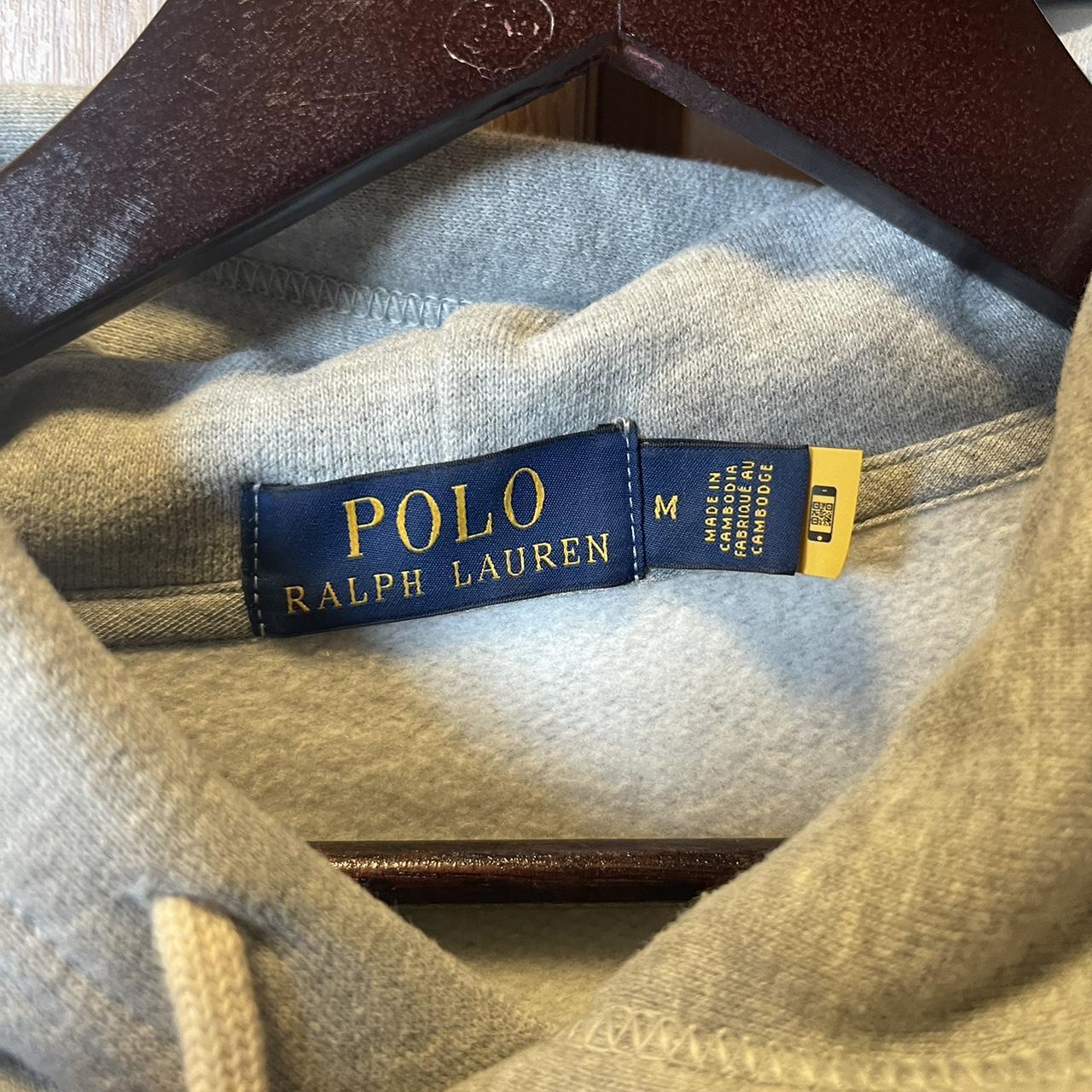 Polo Ralph Lauren Men's Grey Hoodie | Depop