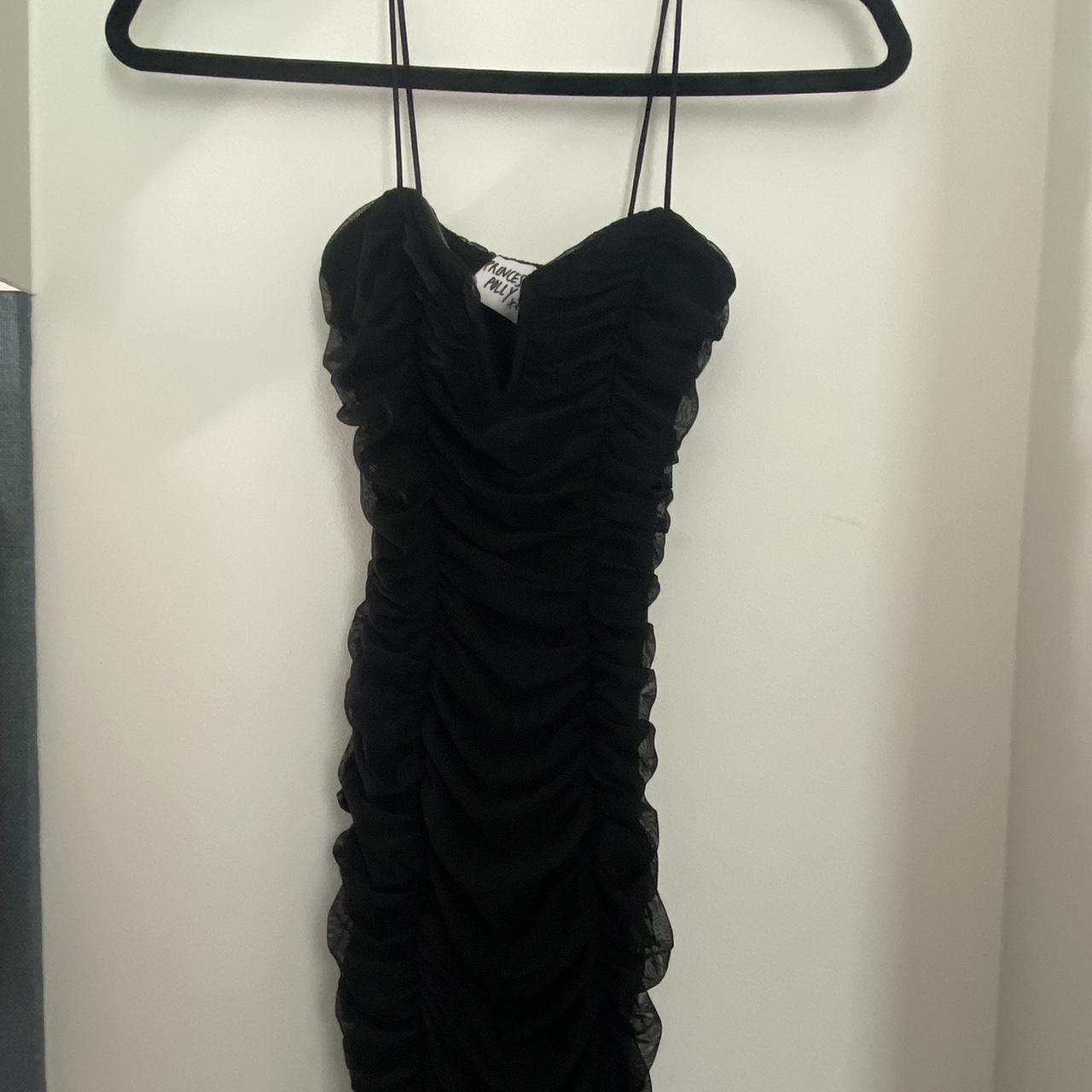 Princess Polly Women's Black Dress Depop