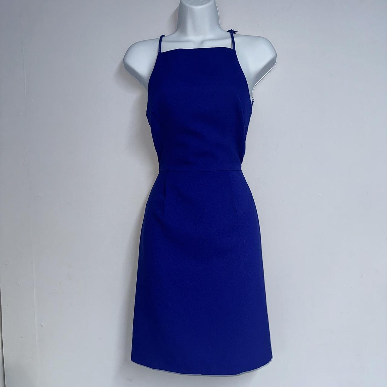 Oasis Dress Oasis cobalt blue summer dress. Lovely. Depop