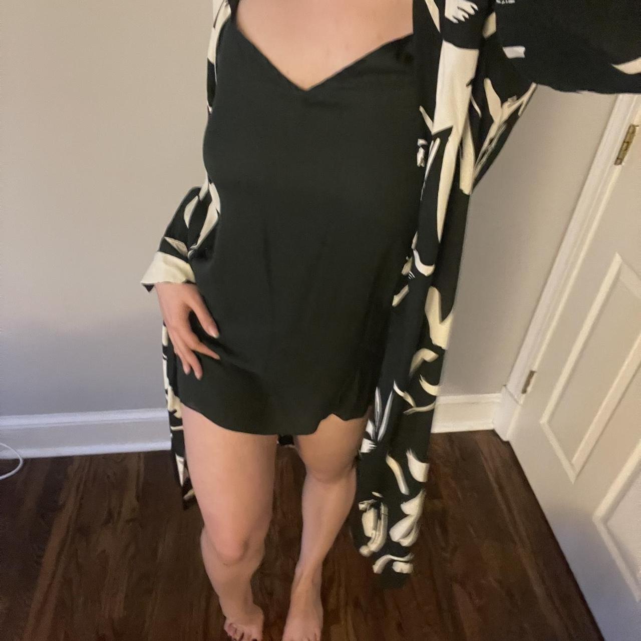 🌿 HUGO BOSS LOUNGEWEAR SLIP DRESS AND BUTTON UP ROBE... Depop