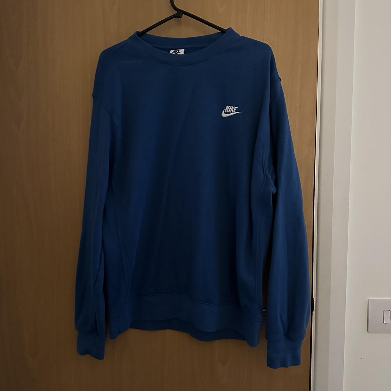 nike jumper womens blue