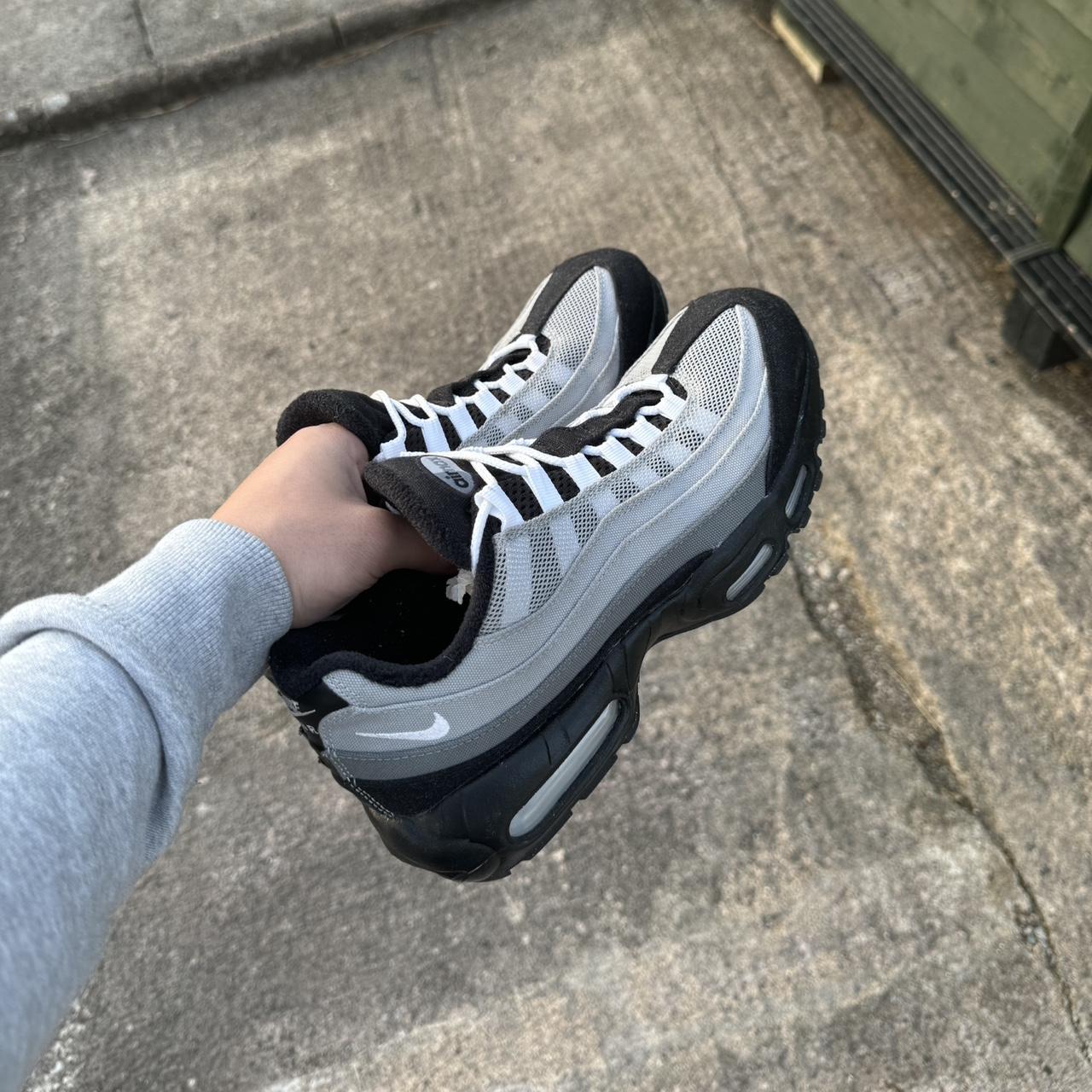 Nike 95s grey best sale