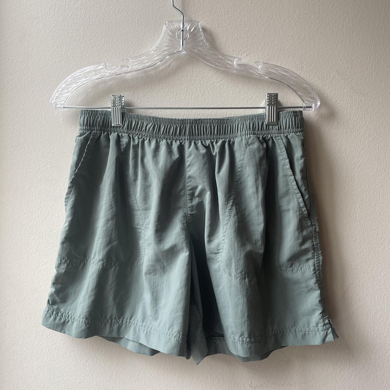 Medium Columbia Green Sandy River Shorts 🌲 #Columbia... - Depop