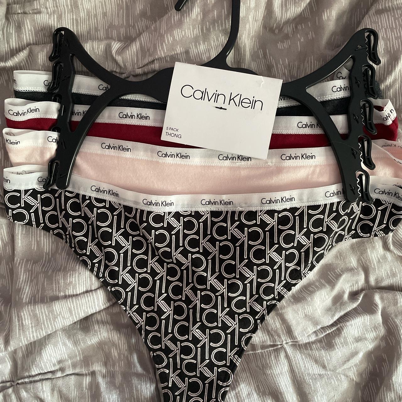 4 not used Calvin Klein thong pack