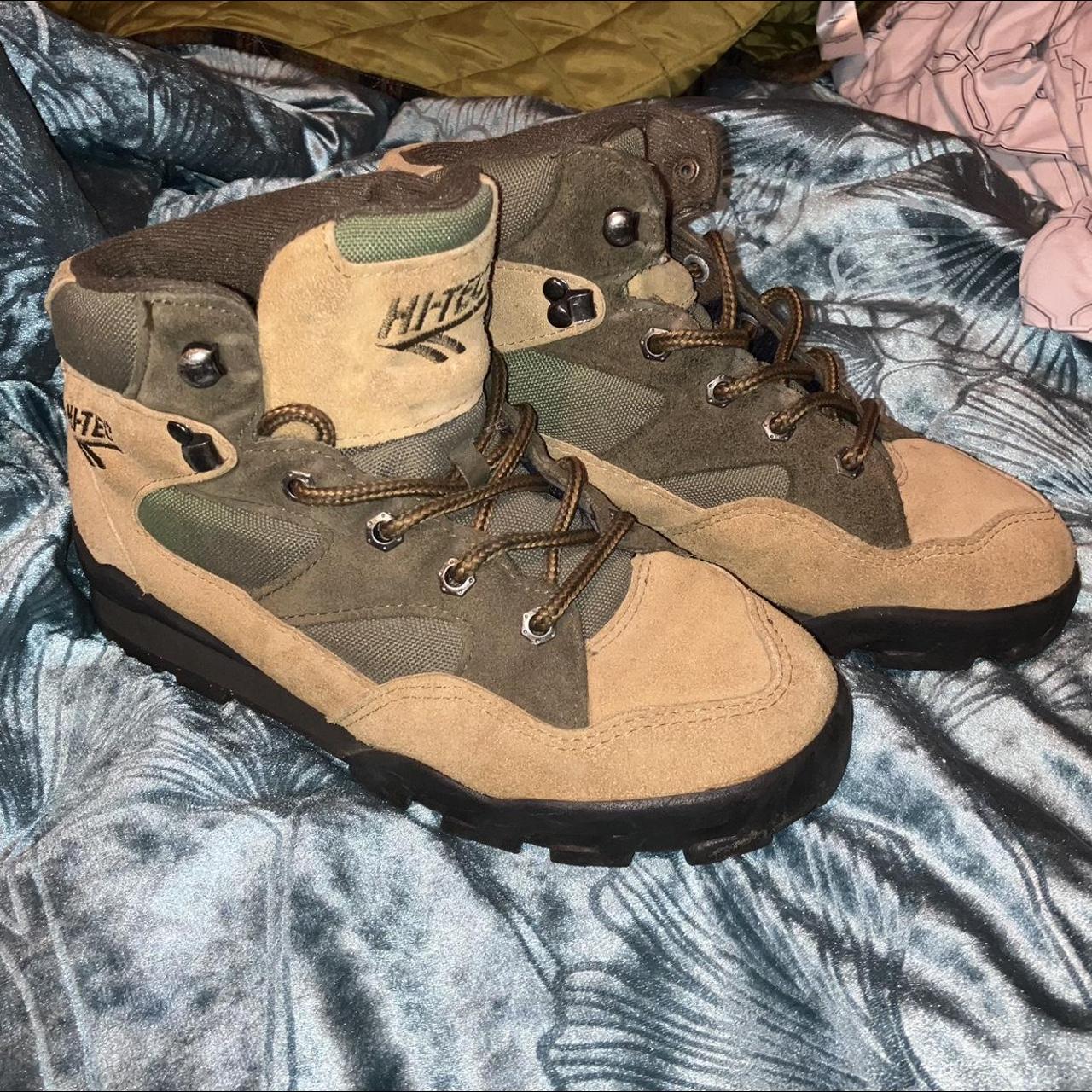 Vintage hitec hiking boots Fit small but these... Depop