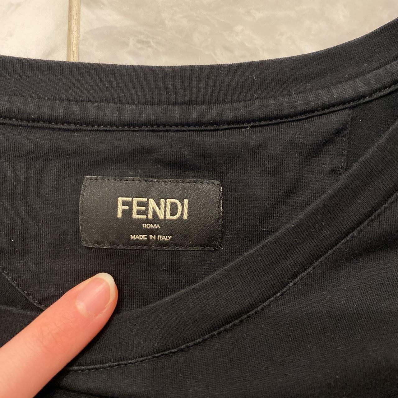 Fendi special edition Tshirt commemorating Karl... - Depop