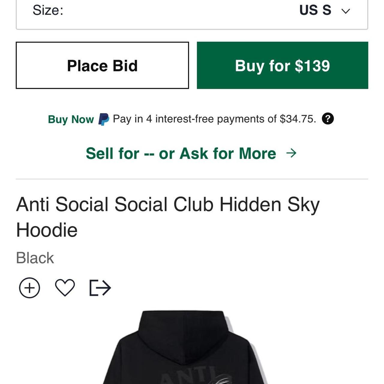 Anti Social Social Club Men's Hoodie (3)