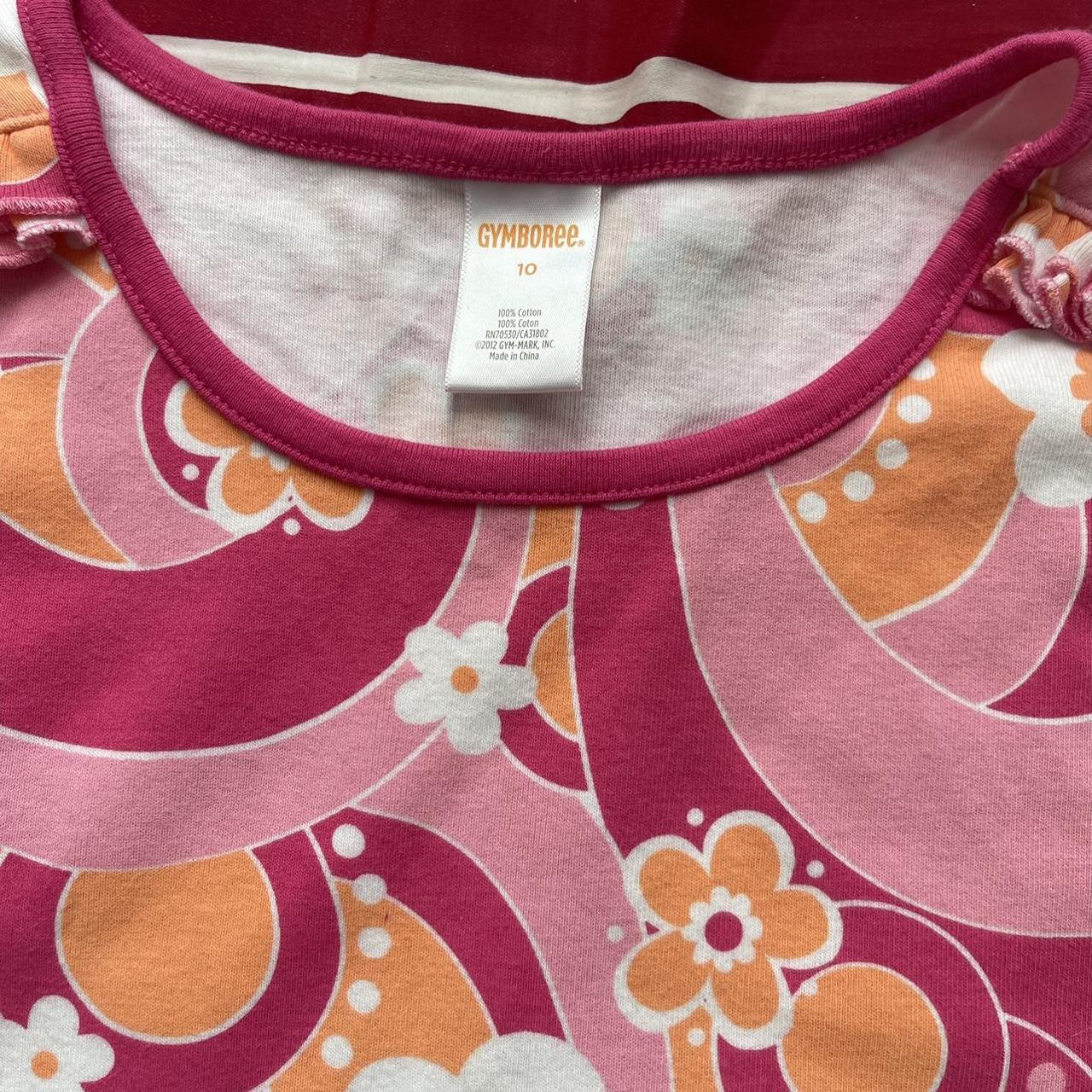 Gymboree Orange and Pink Vest (2)