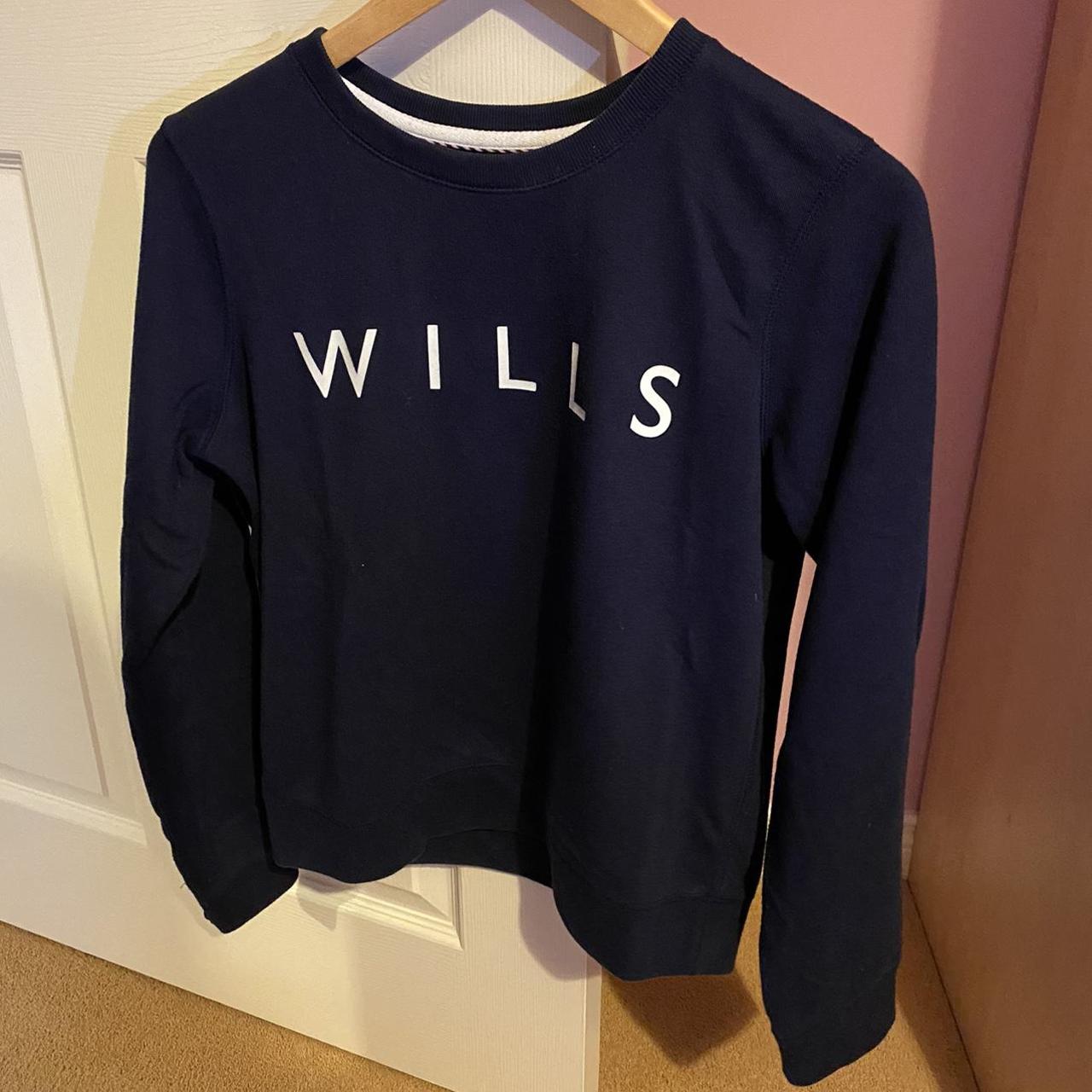 Jack Wills Women's Navy Sweatshirt Depop