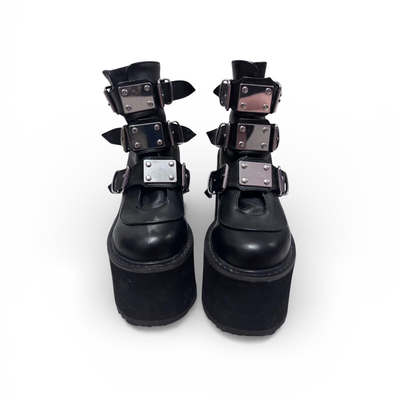 Demonia Women's Platform Boots - Black - US 6 – D… - image 3