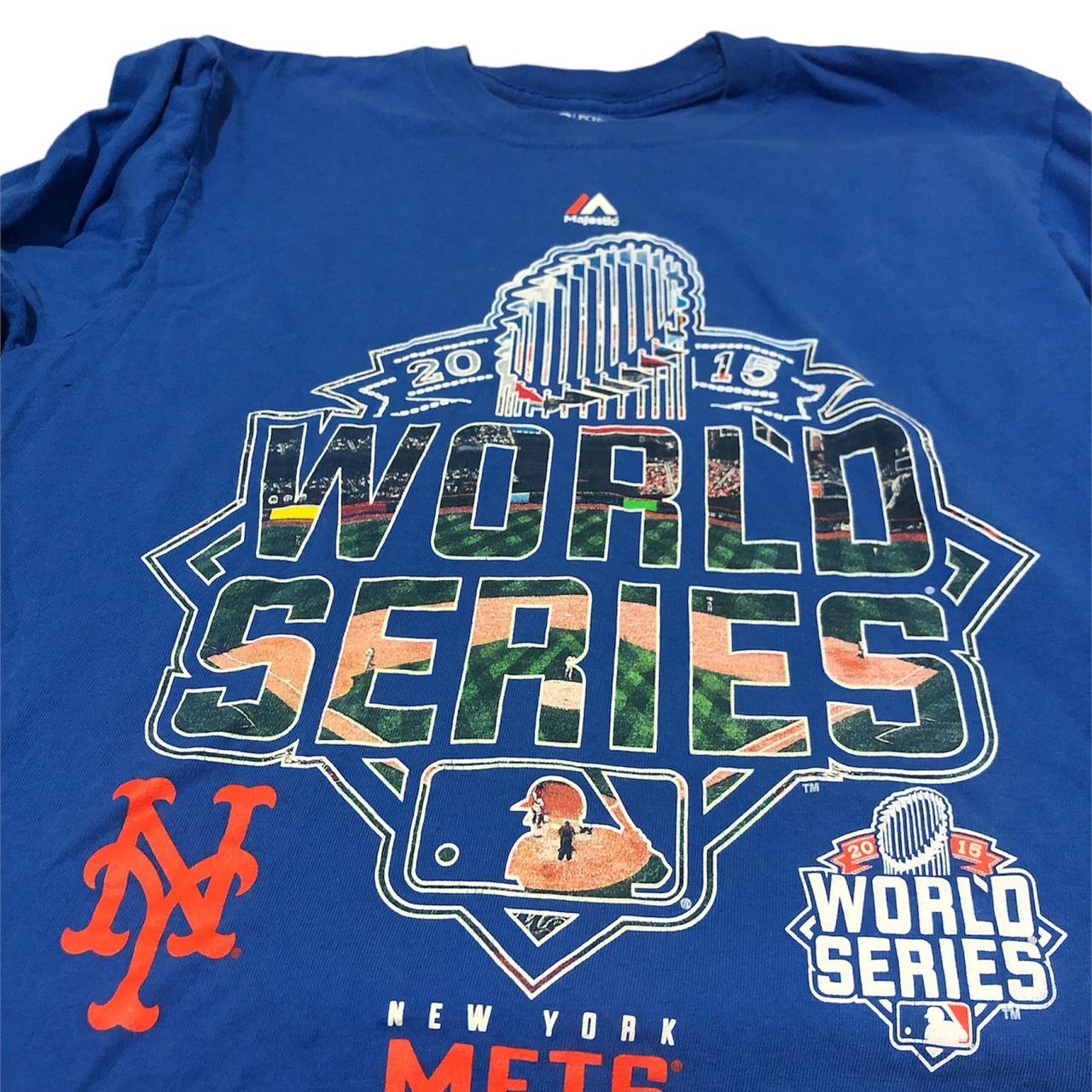 Majestic 2015 World Series New York Mets Jersey Noah - Depop