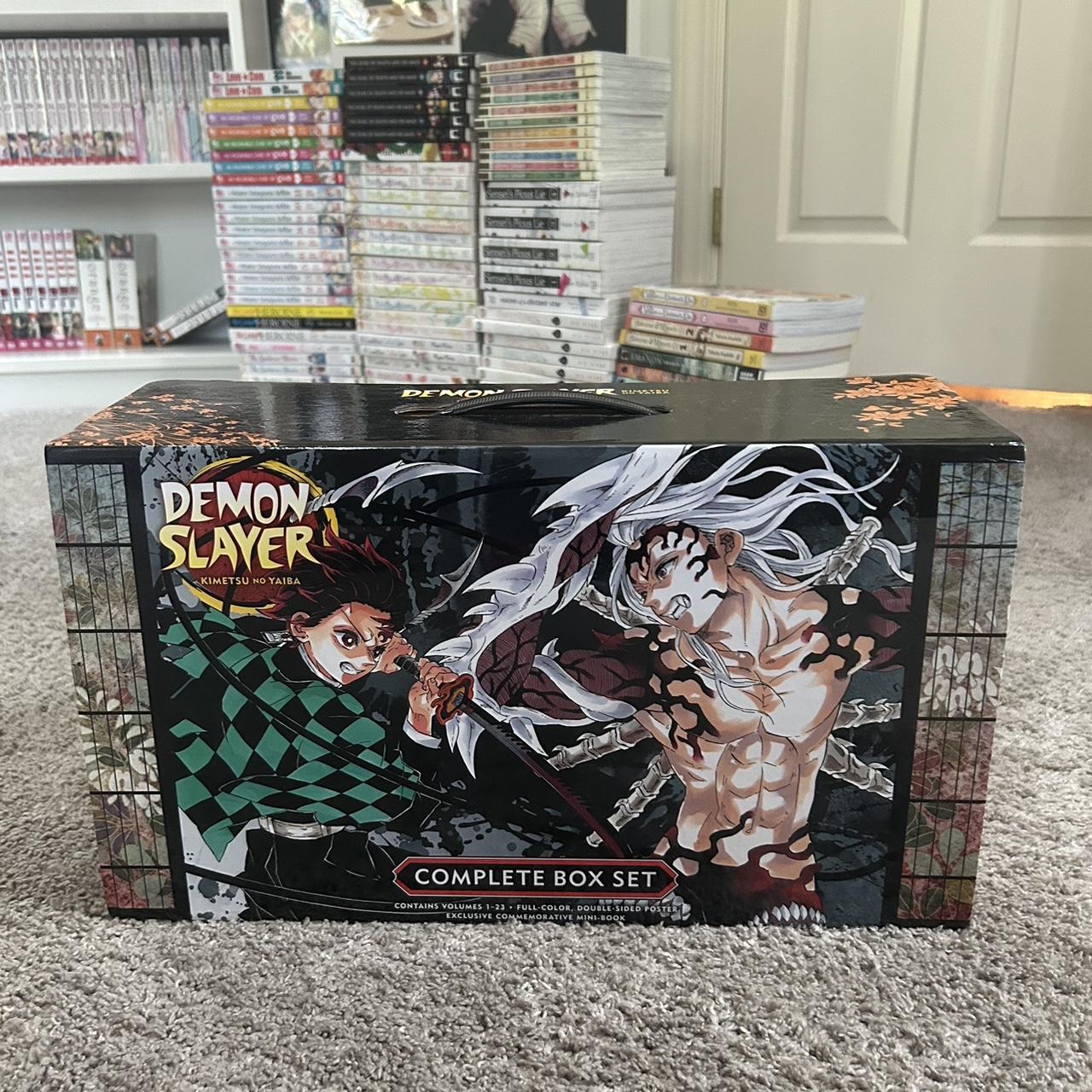 demon slayer box set comes with original poster and... - Depop