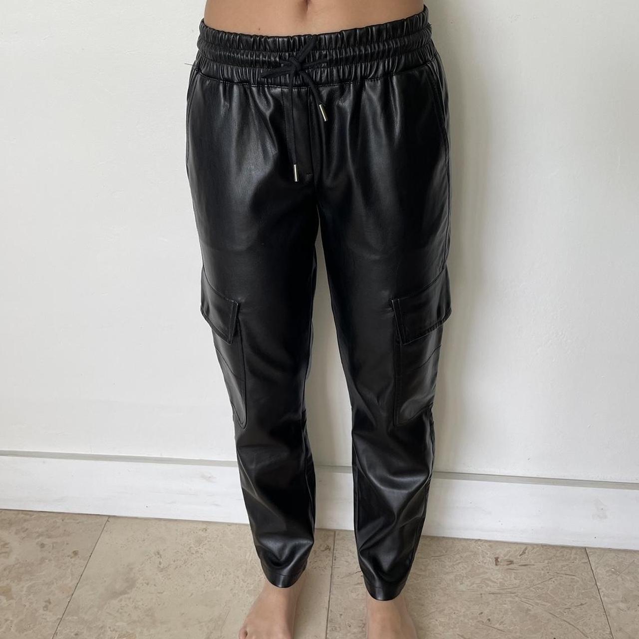 Zara 2024 leather jogger