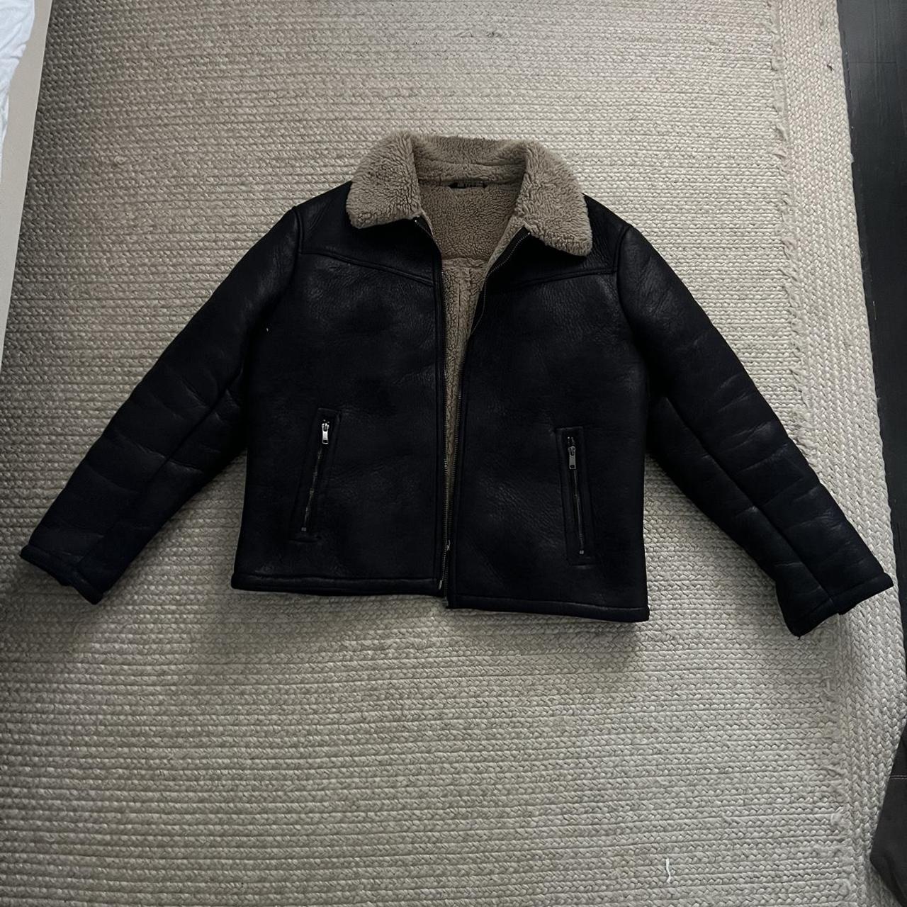 Zara aviator jacket - Depop