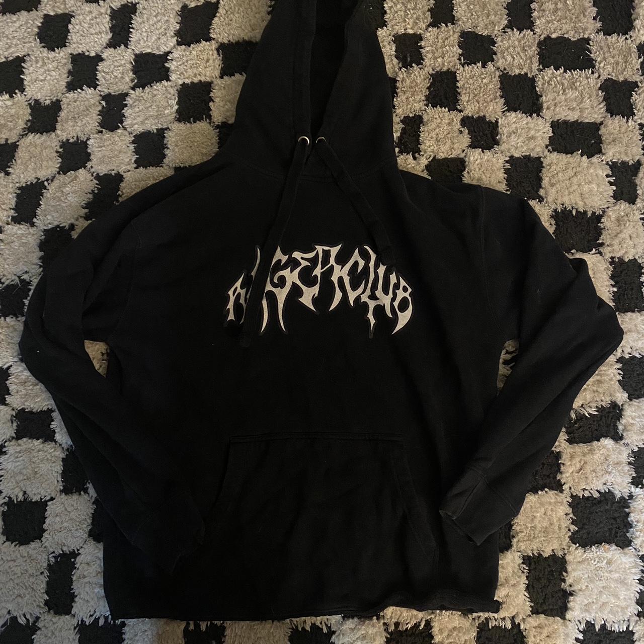 rager club hoodie size large, fits kind of like a... - Depop