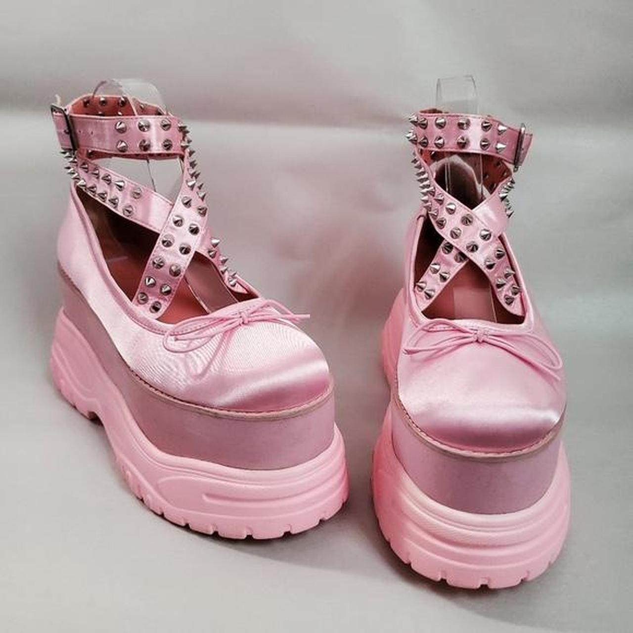 platform ballet shoes