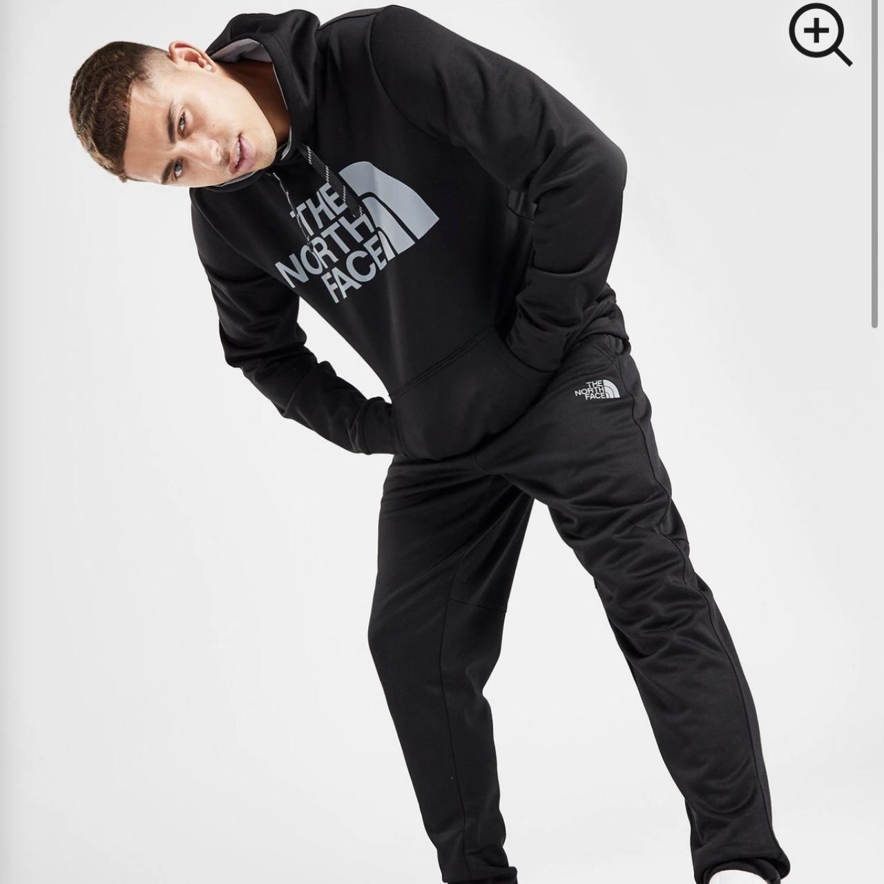 Mens north face hot sale black hoodie