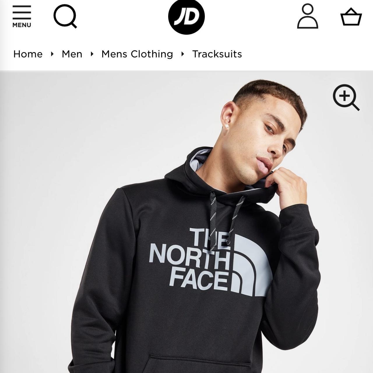 North face men's on sale tracksuit