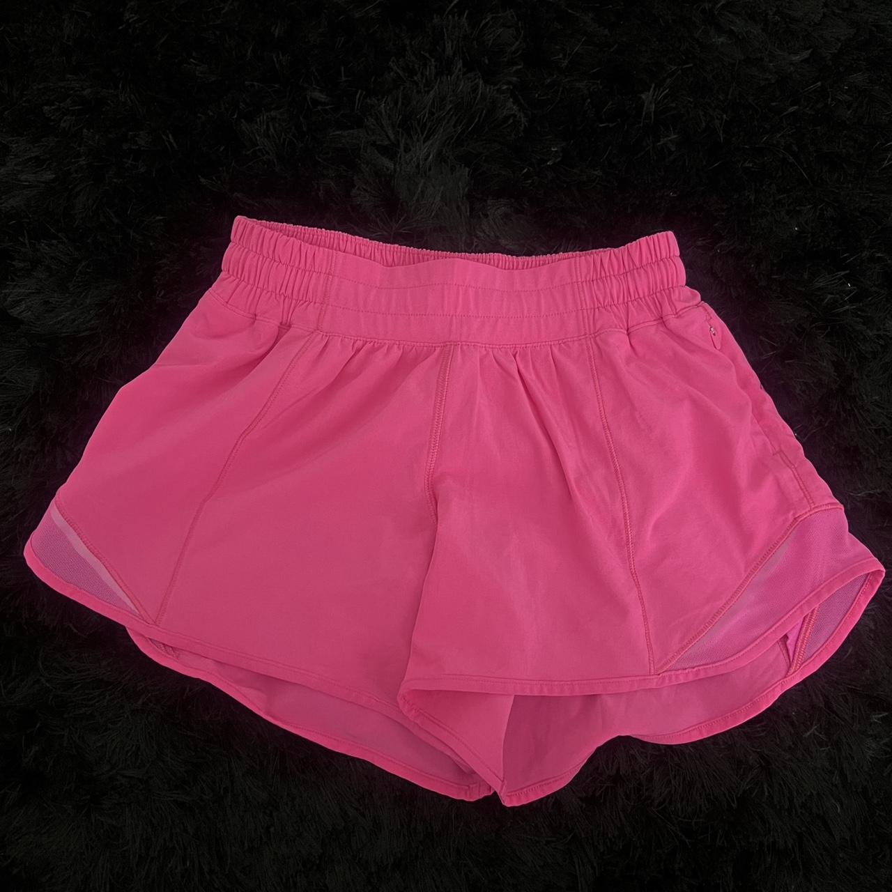 Miami Pink Lululemon Shorts Size 4