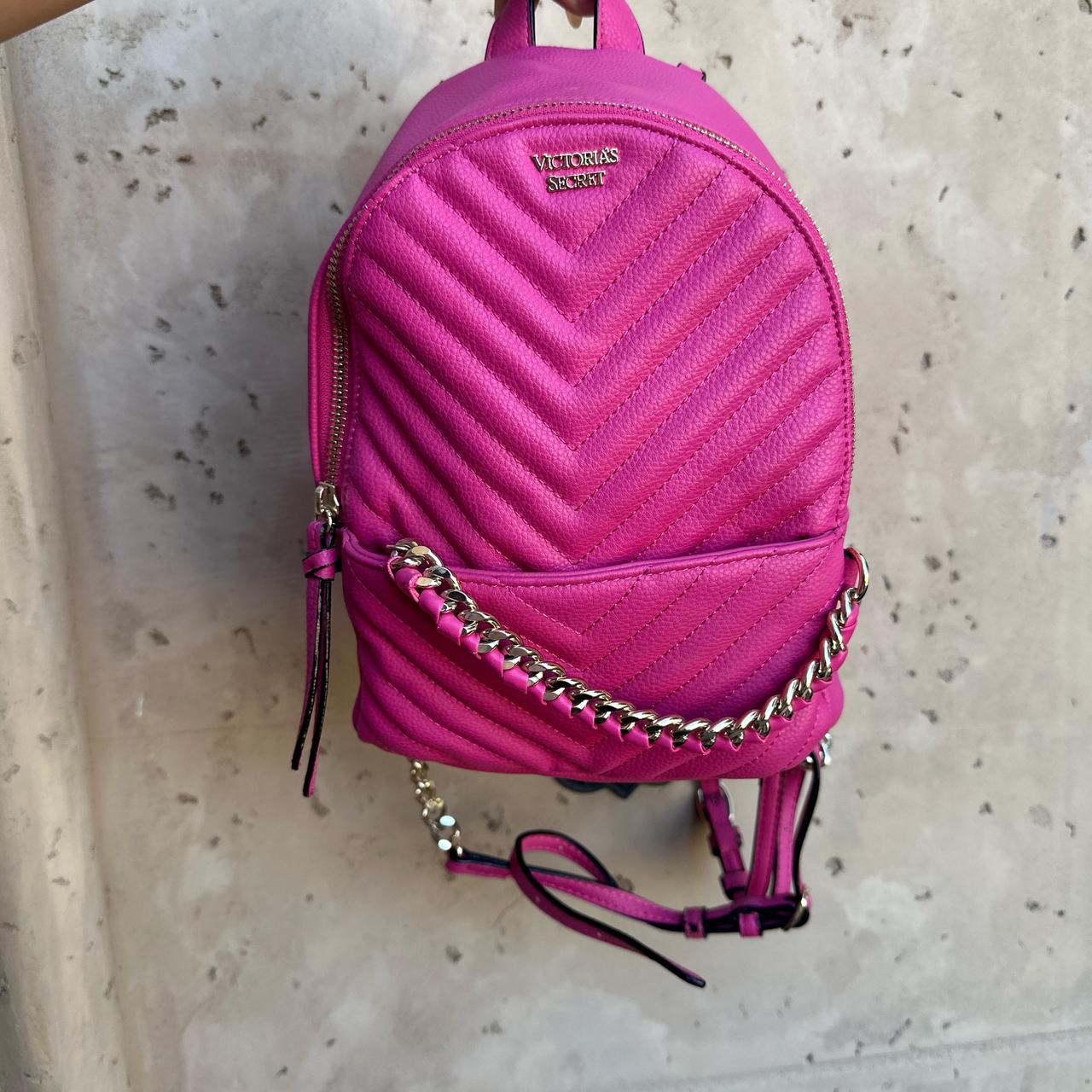 Pink backpack by victoria secret on sale