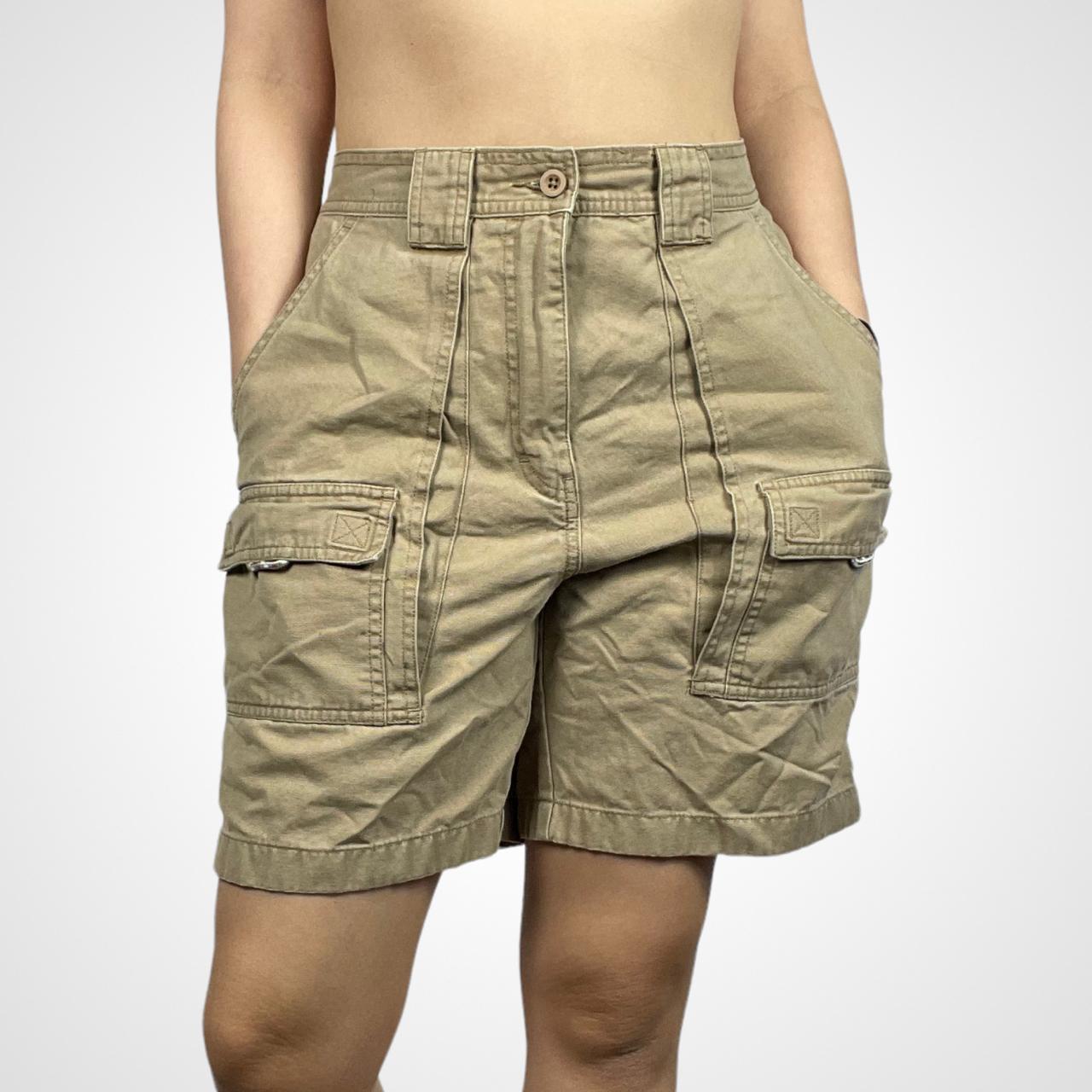 Ll bean womens cargo hot sale shorts