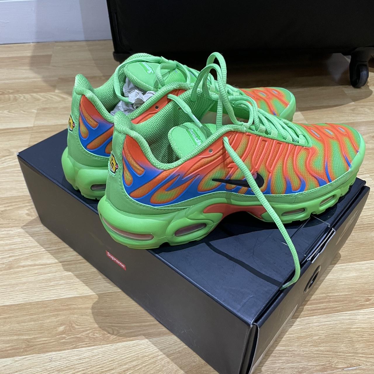 Nike Air Max Plus TN Supreme ‘Mean Green’ - Depop