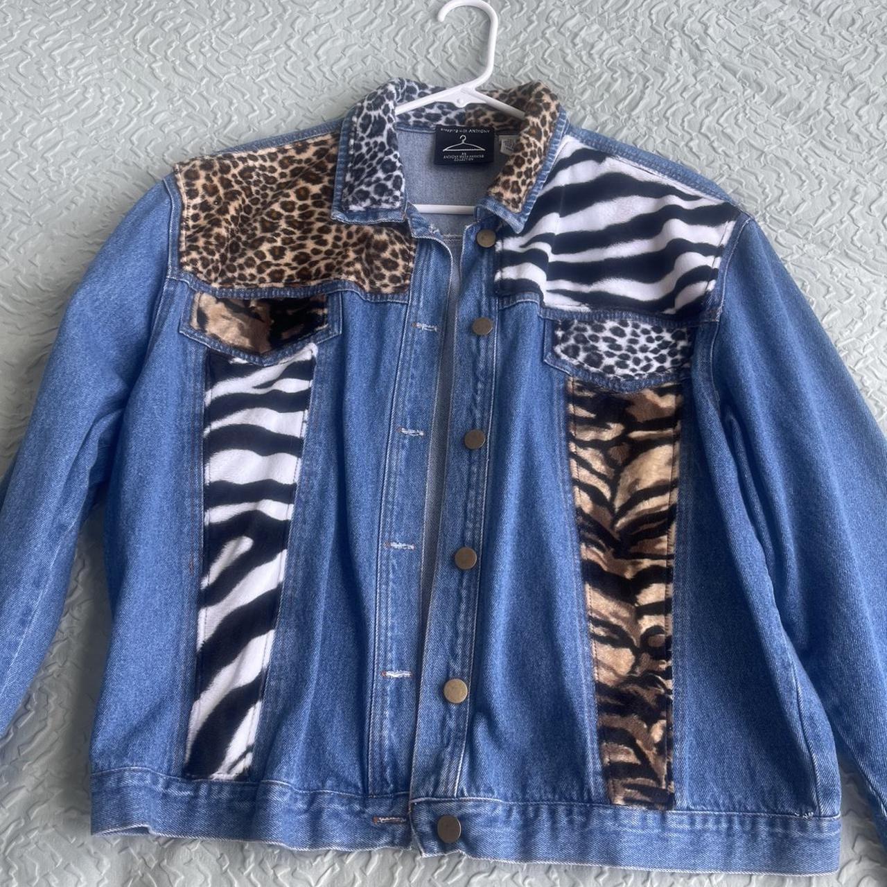 Fashion Tiger Denim Jacket Small