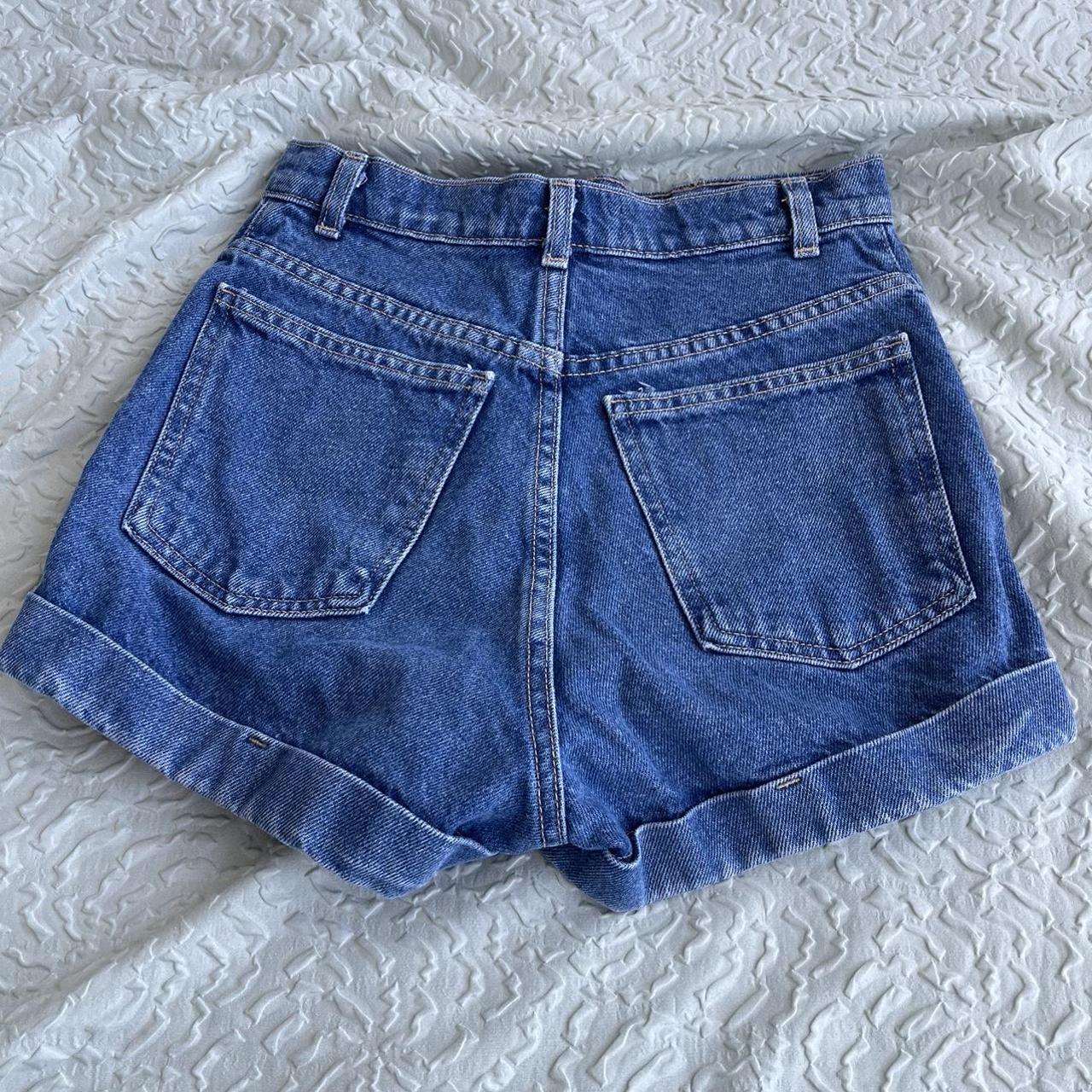 American Apparel Women's Blue Shorts (4)