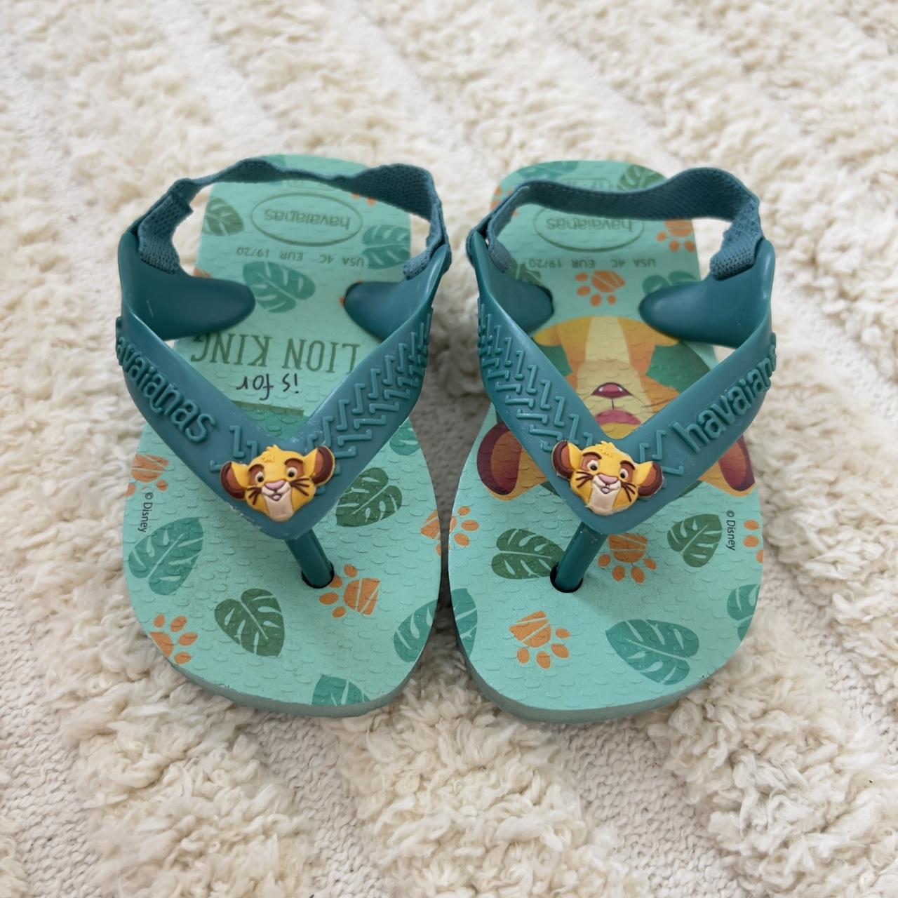 Baby Lion King Havaianas Thongs Size US 4C EUR