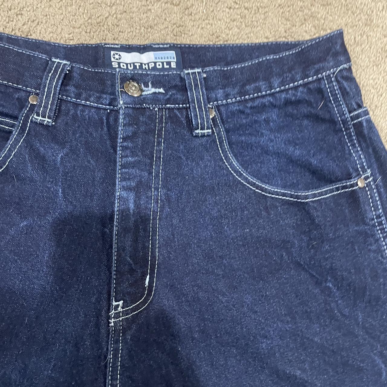 1980s Southpole Authentic Collection Baggy Jeans -... - Depop