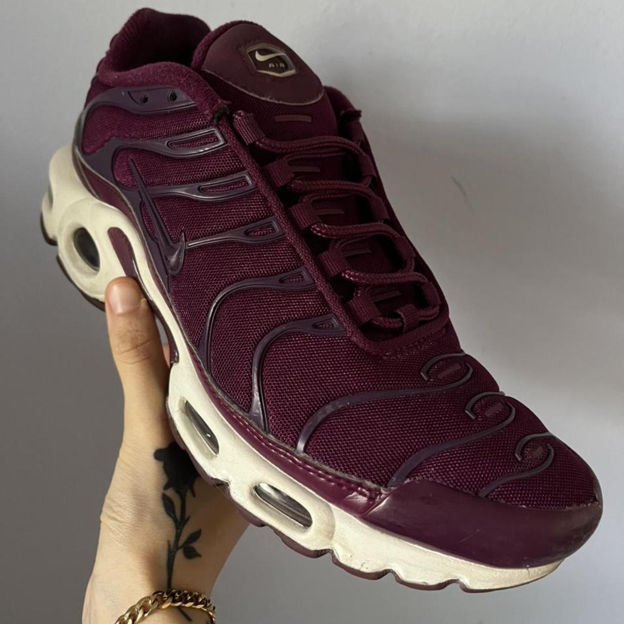 Wmns Air Max Plus TN Bordeaux gently used great Depop