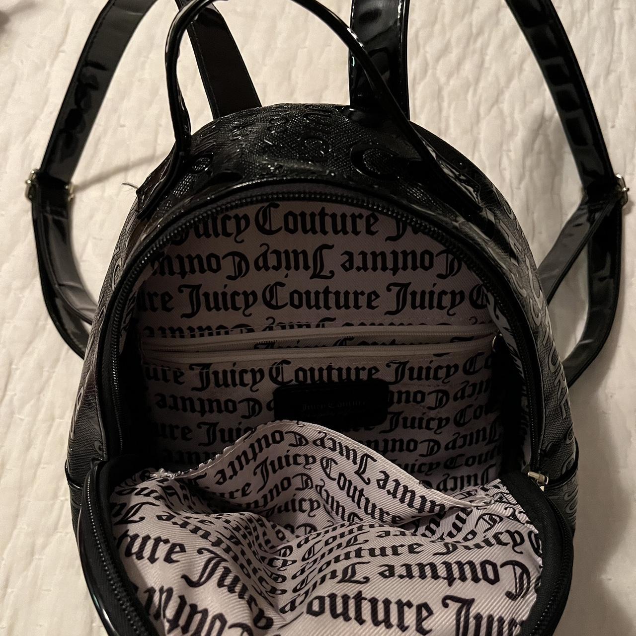 JUICY couture faux patent leather backpack | Depop