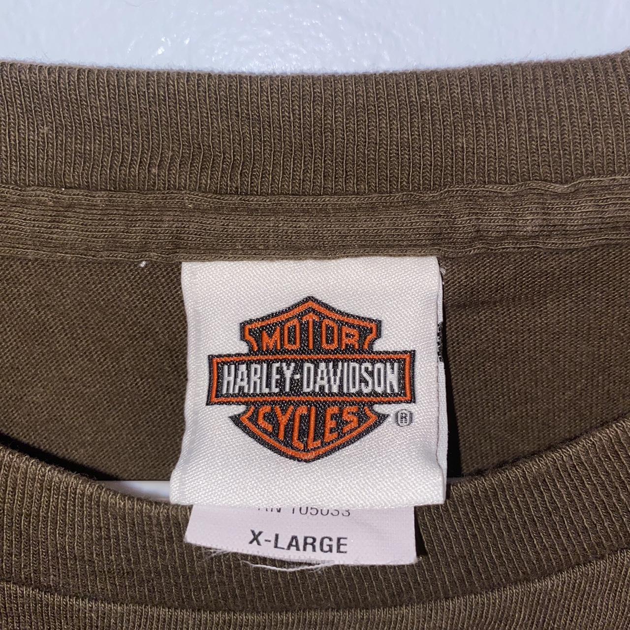 Brown Harley Davidson... - Depop