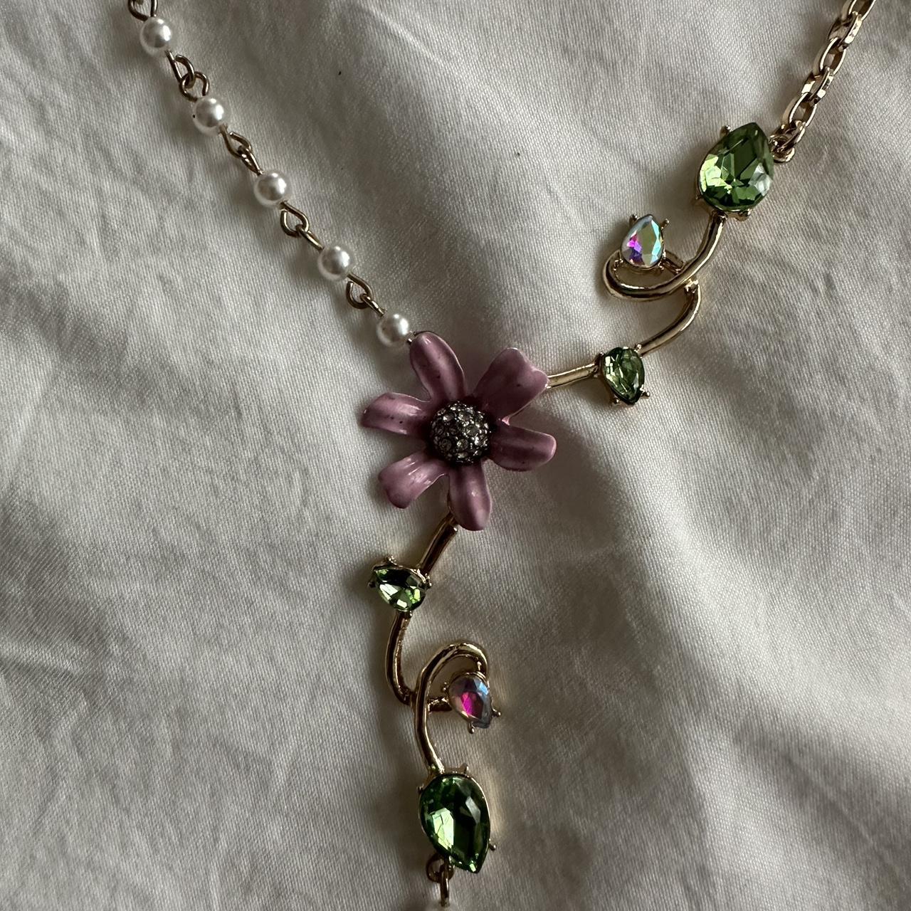 BETSEY JOHNSON WHIMSY FAIRY NECKLACE I mean come... - Depop