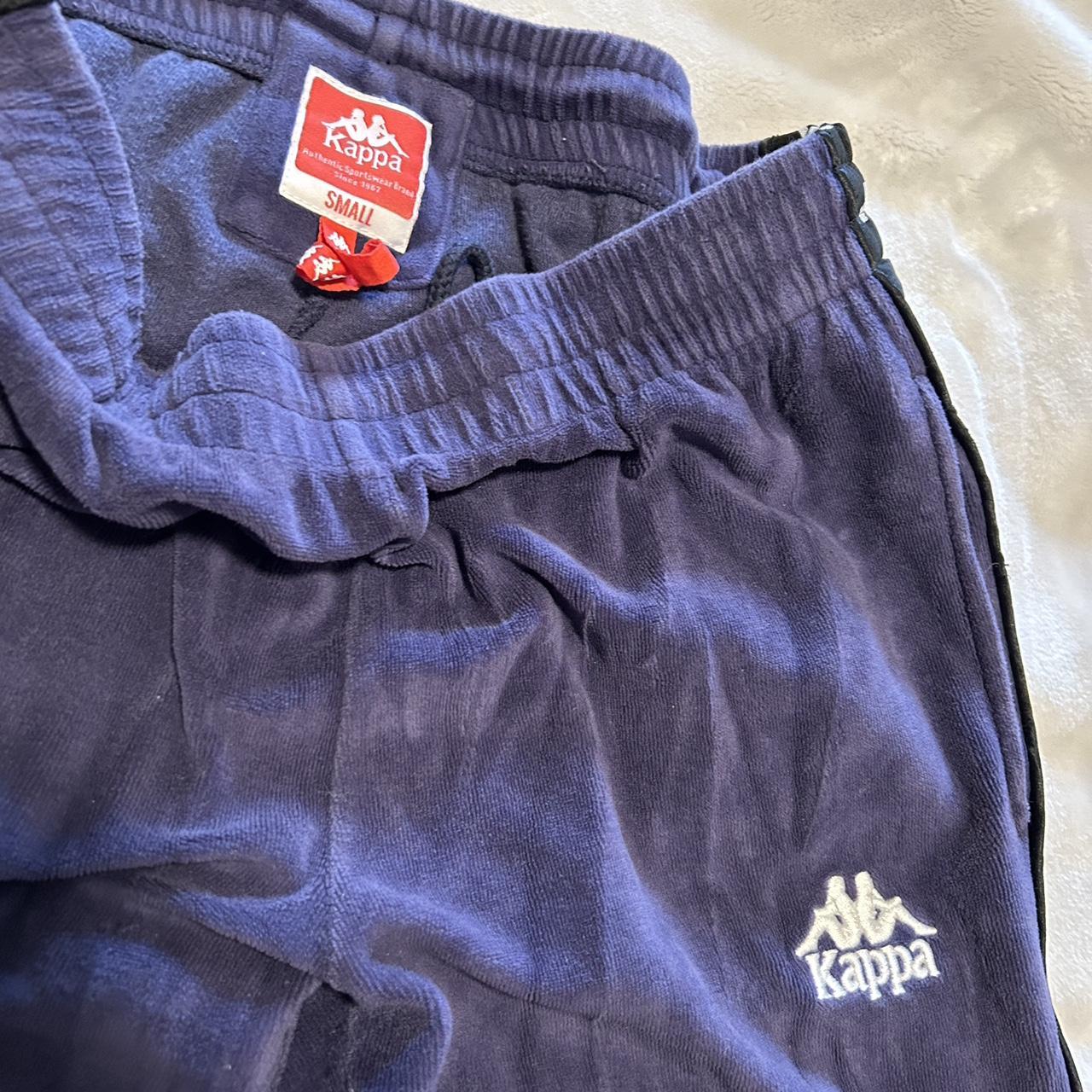 Purple Kappa Track Pants Size S Depop