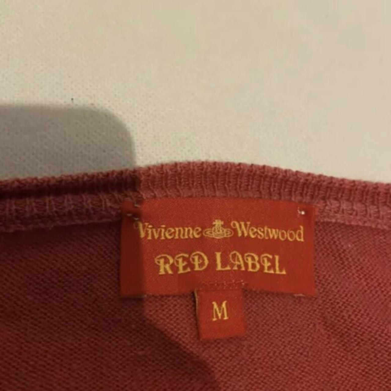 Vivienne Westwood Authentic Red Label Scoop Neck... - Depop