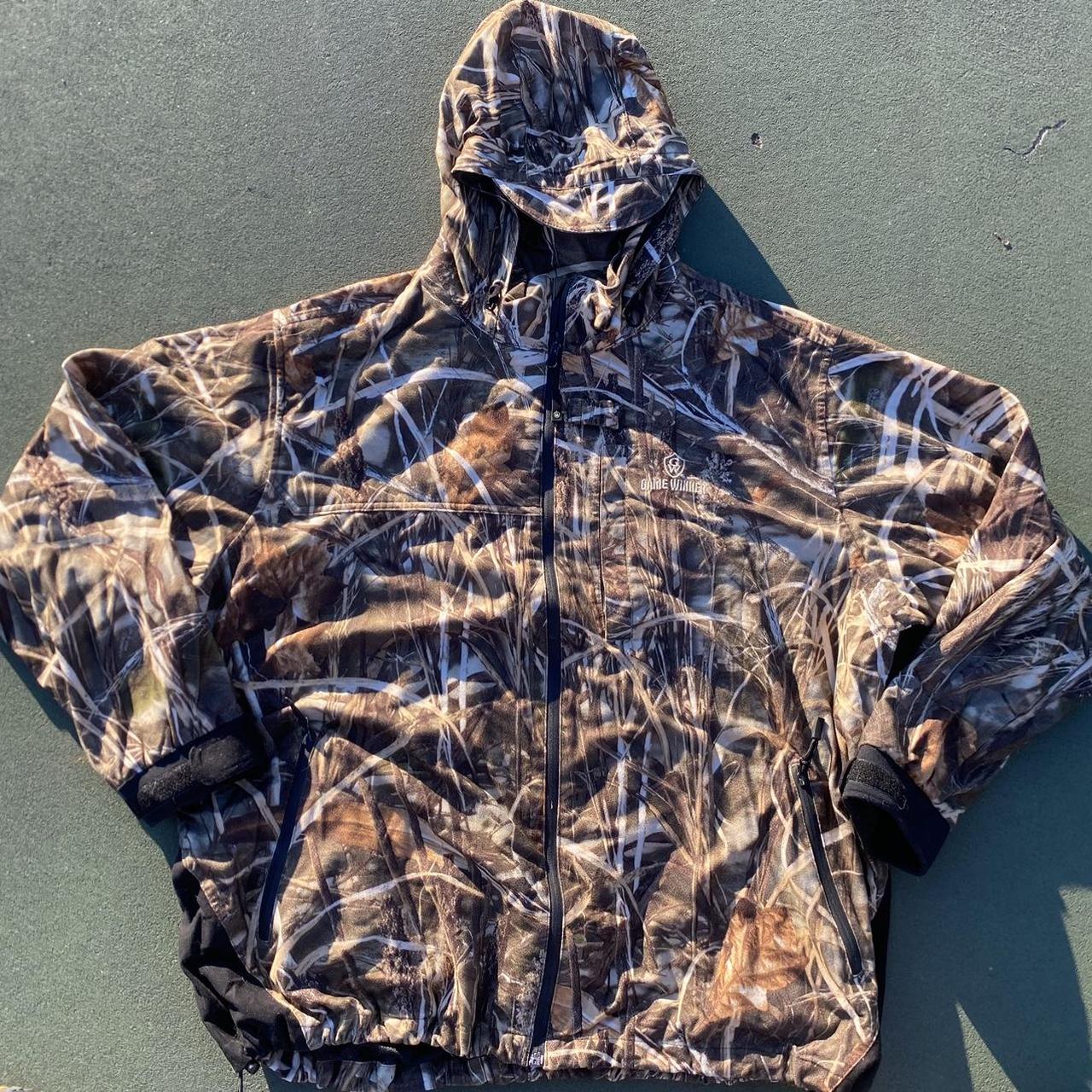 Game winner camo jacket Waterproof - Depop