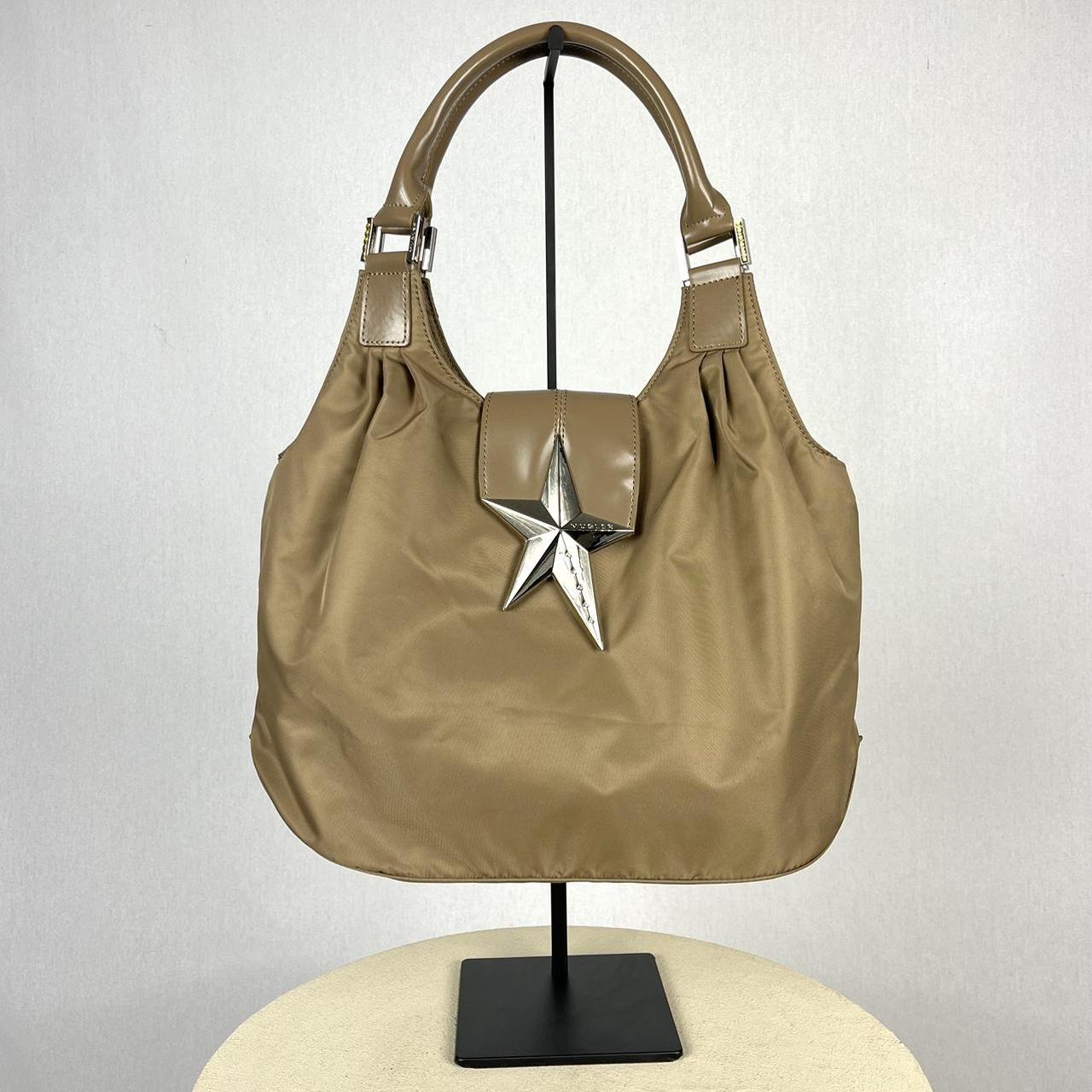 👽 Thierry Mugler hobo vintage angel bag, in dark...