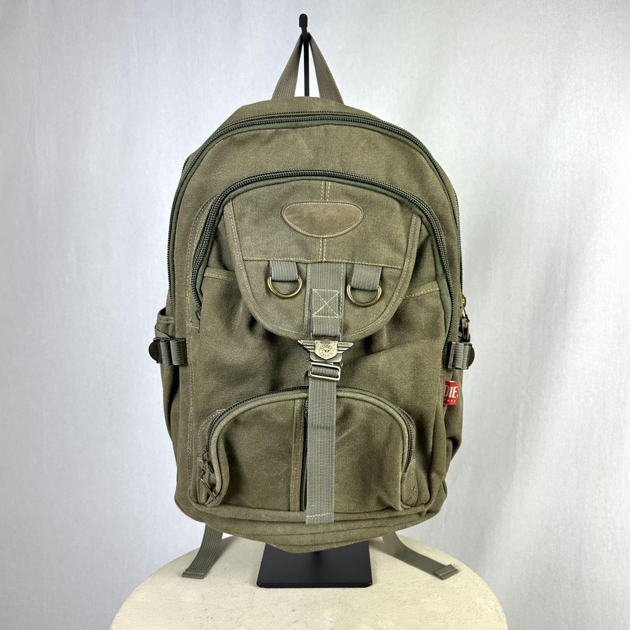 Diesel backpack green online