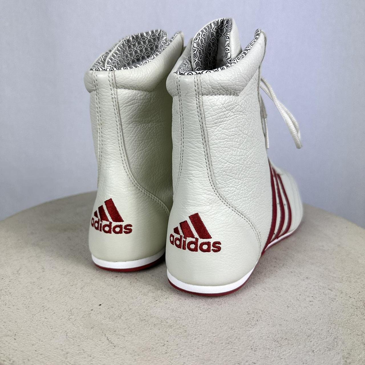 👽 Adidas leather lacing boxing wrestling Depop