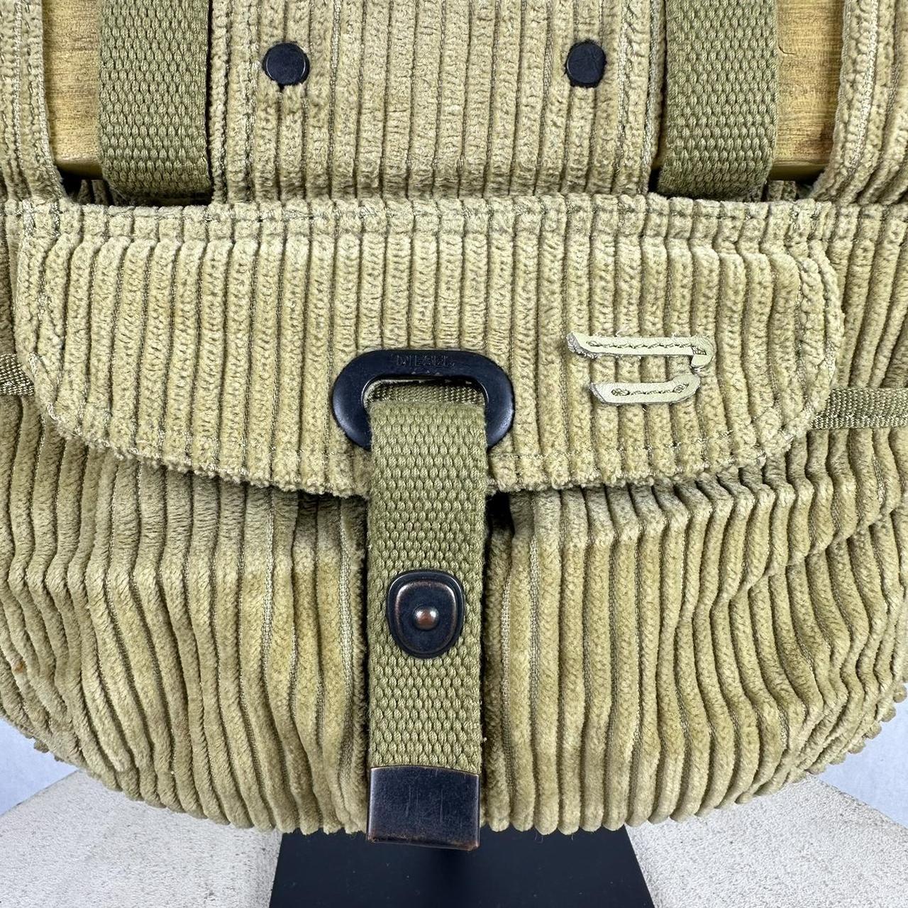 👽 Diesel spare parts corduroy y2k shoulder bag, in | Depop