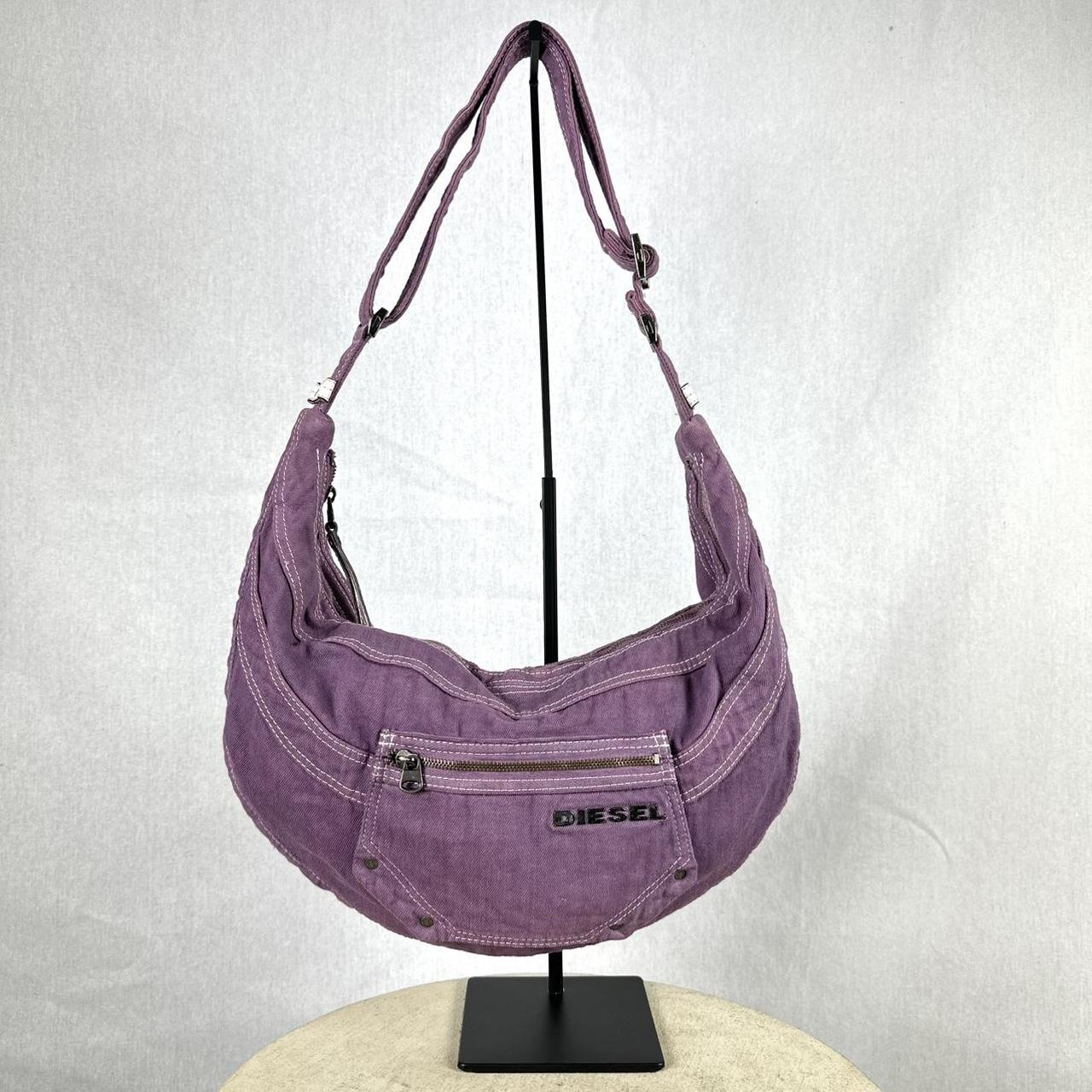👽 Diesel y2k shoulder bag in nylon So cute 00s | Depop