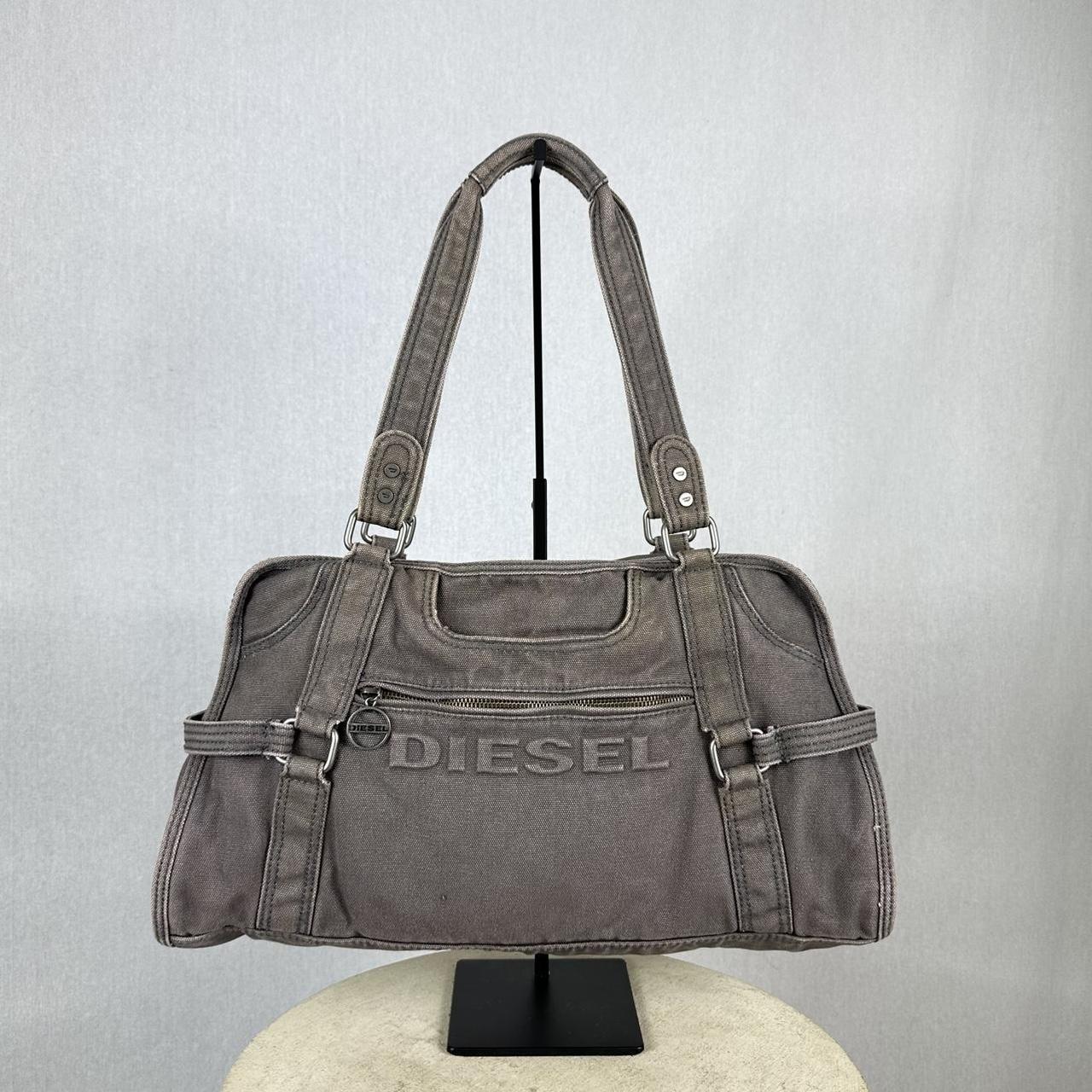 バッグ DIESEL CORDUROY SHOULDER BAG 👽 Diesel spare parts corduroy y2k shoulder bag, in | Depop