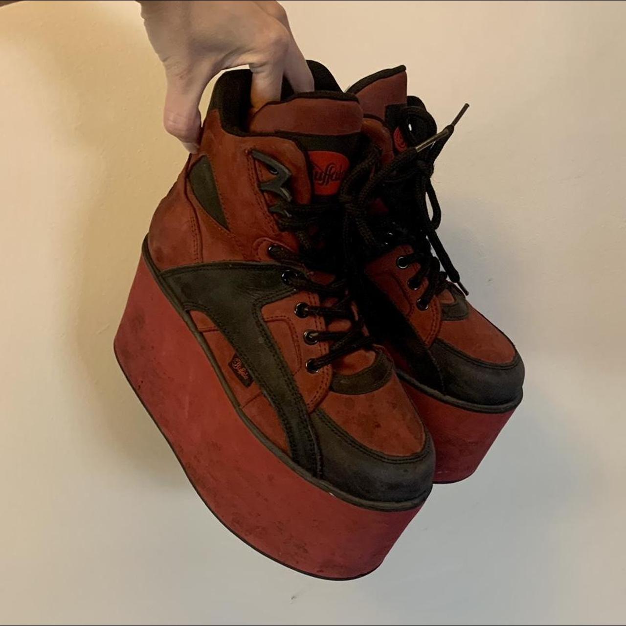 platform buffalo sneakers