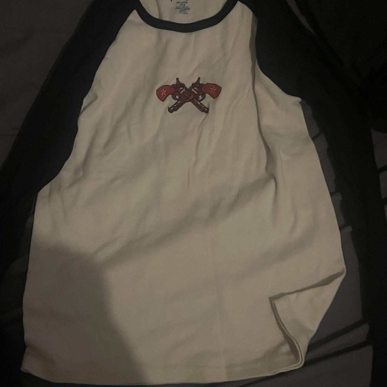 RARE brandy melville baseball long sleeve cowboy... Depop