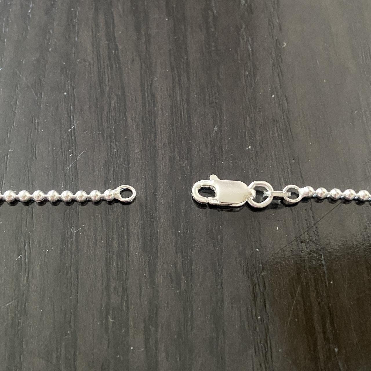 Custom Men's Necklace - Silver – Solid Silver Cha… - image 2